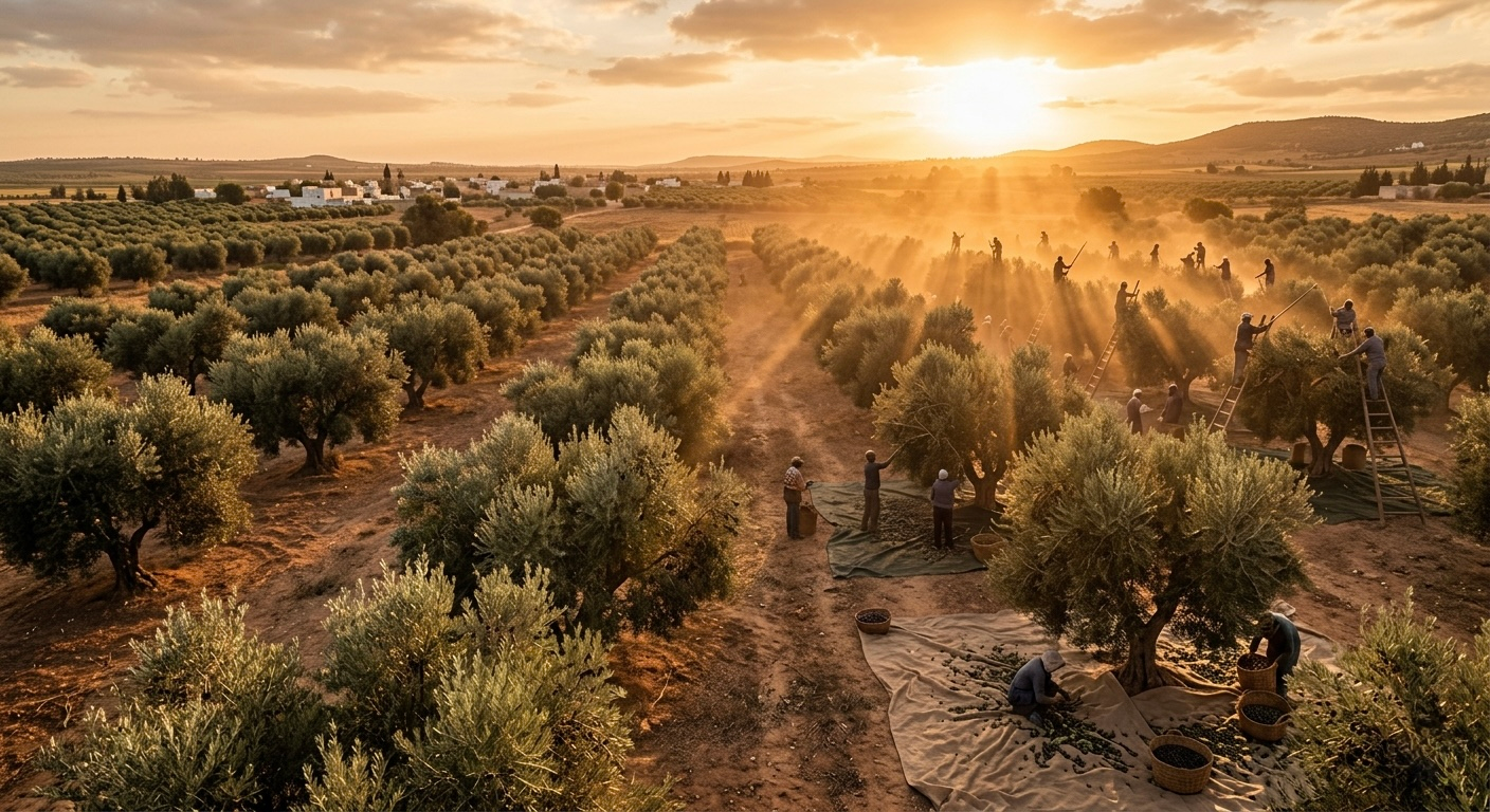 The 2024 olive harvest in Tunisia