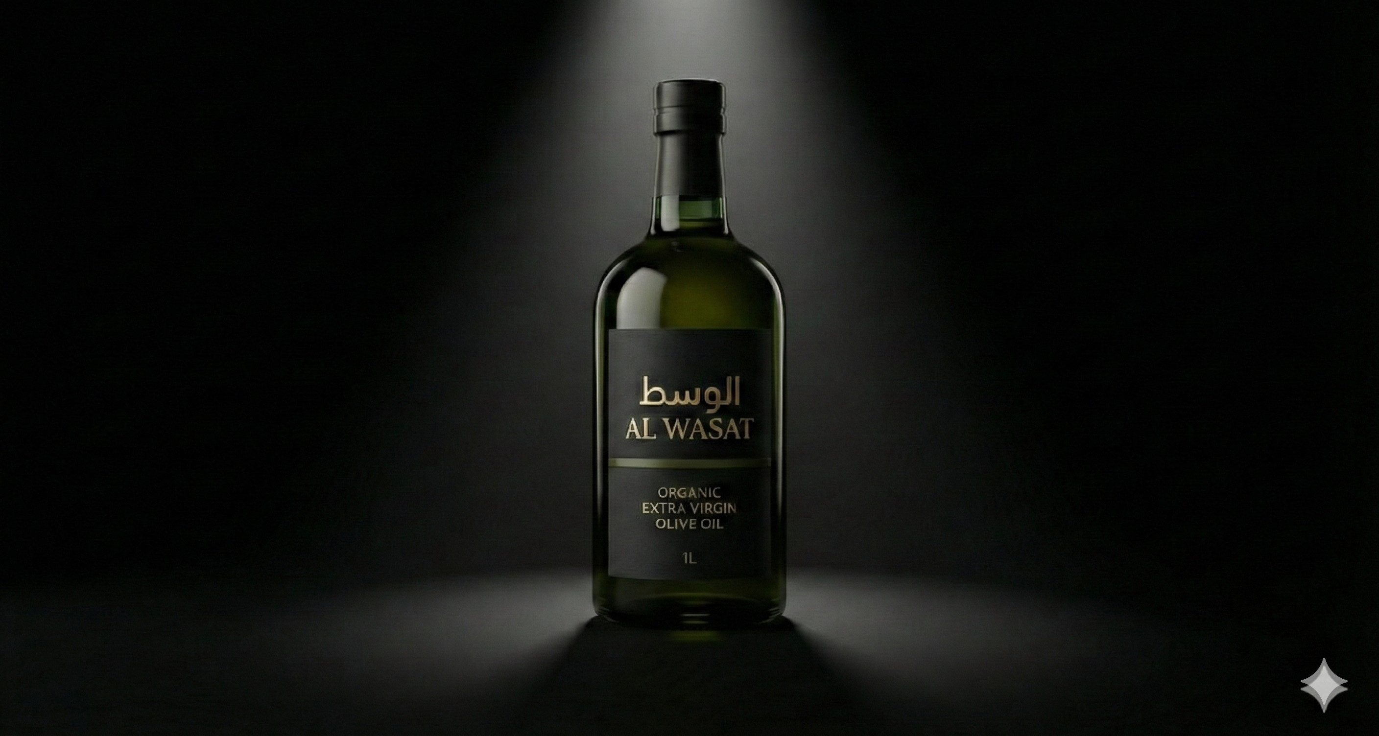 AL WASAT Organic 1L bottle front