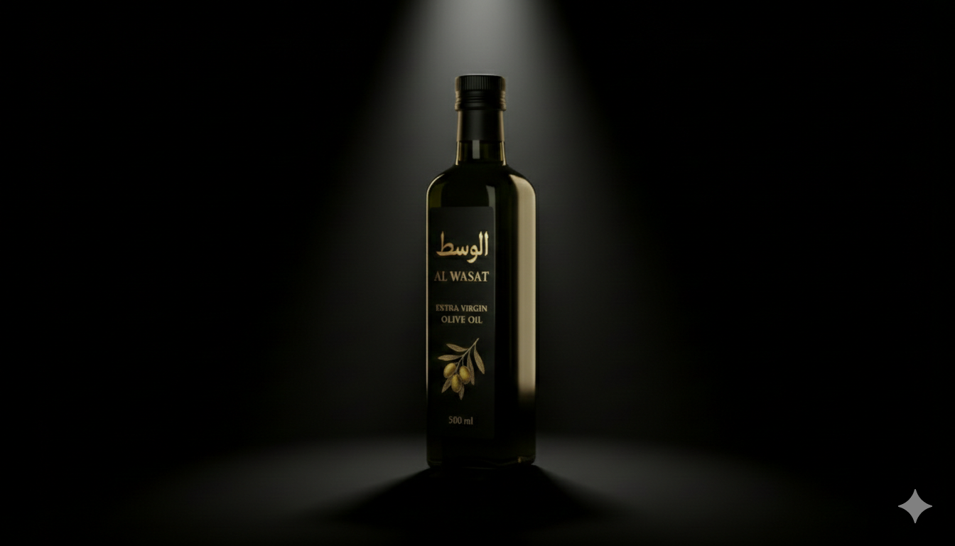 AL WASAT Classic 500ml bottle detail