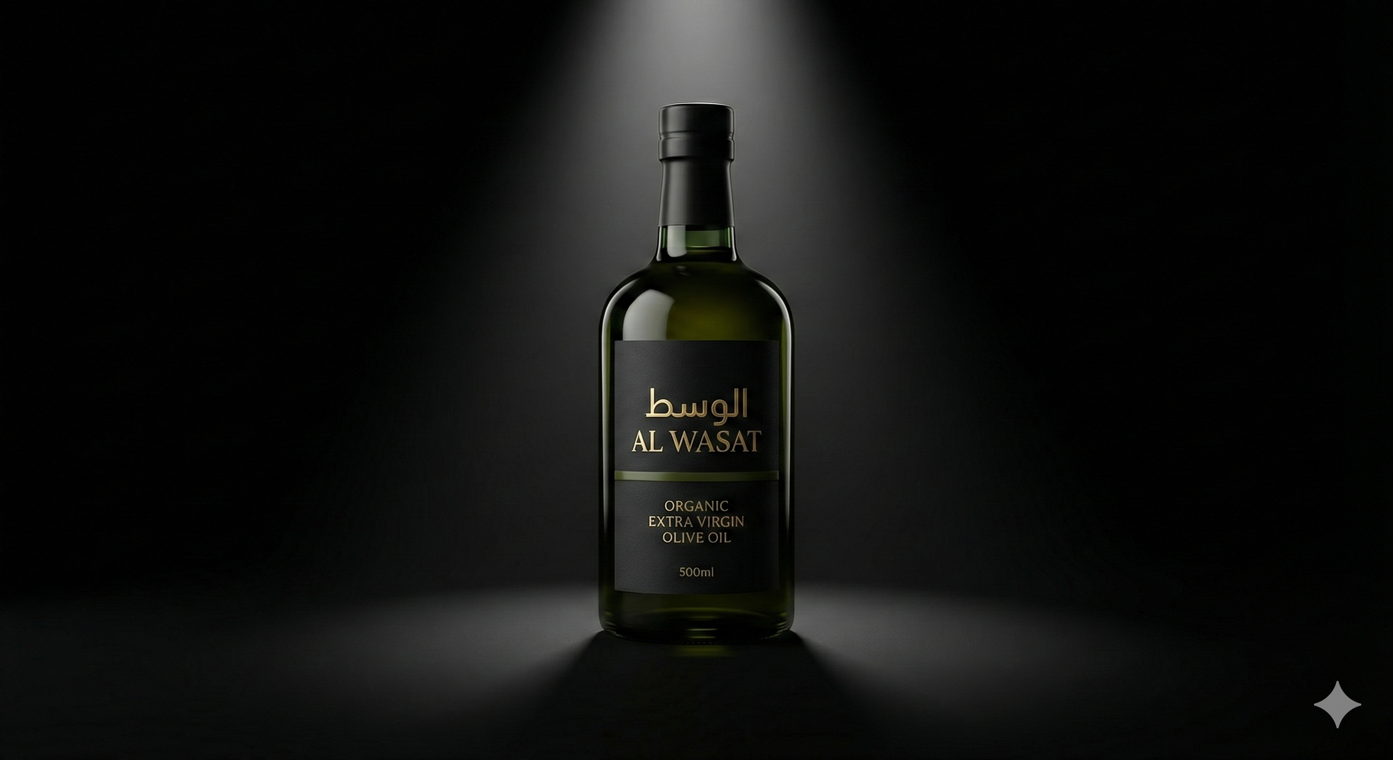 AL WASAT Organic 500ml bottle front